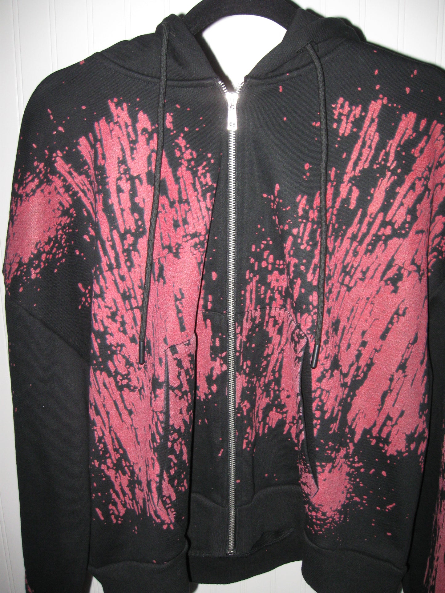 'Bloody Rain' zip-up