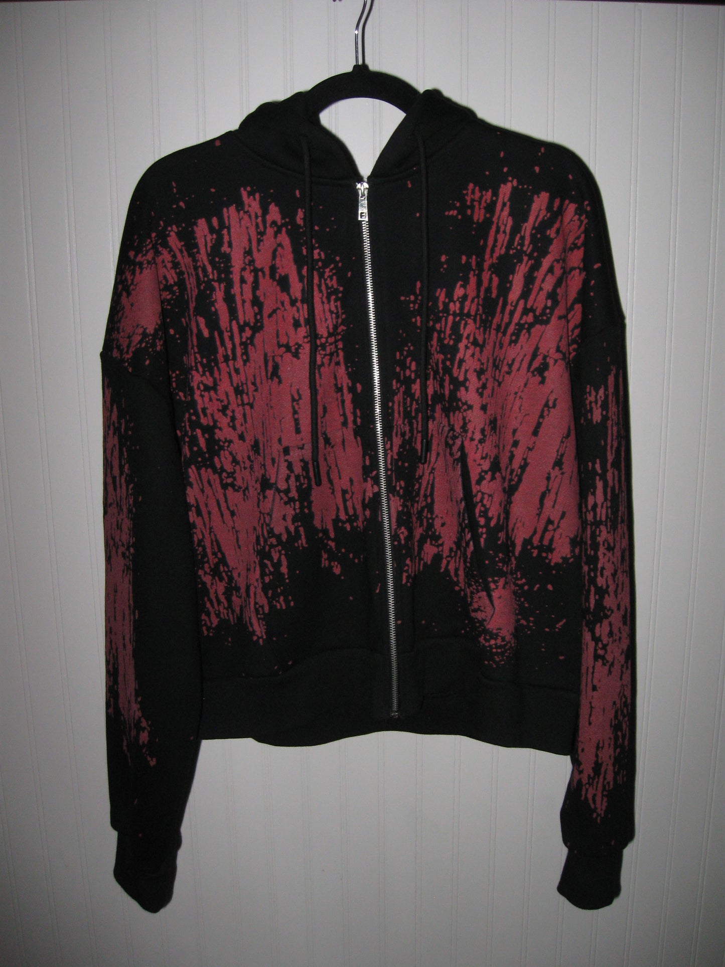 'Bloody Rain' zip-up