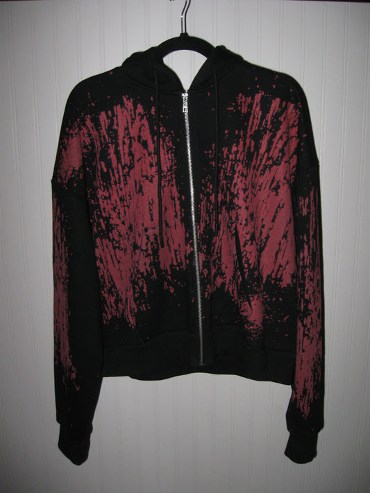 'Bloody Rain' zip-up